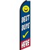 Best Buys Here Swooper Feather Flag