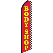 Body Shop Swooper Feather Flag