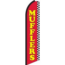 Mufflers Swooper Feather Flag