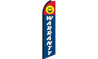 Warranty Swooper Feather Flag