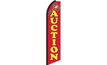 Auction Swooper Feather Flag
