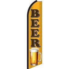 Beer Swooper Feather Flag