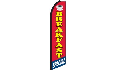 Breakfast Special Swooper Feather Flag
