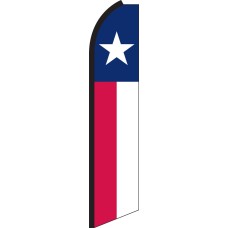 Texas State Swooper Feather Flag
