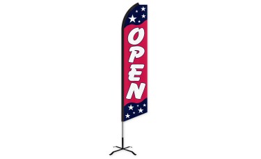 Open Americana Swooper Feather Flag