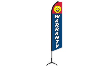 Warranty Swooper Feather Flag