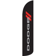 Dodge Wind-Free Feather Flag