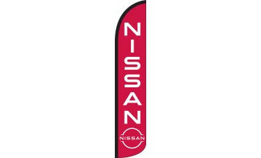 Nissan Wind-Free Feather Flag