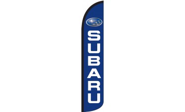 Subaru Wind-Free Feather Flag