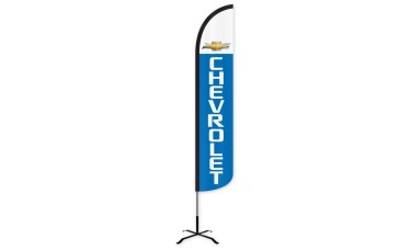 Chevrolet Wind-Free Feather Flag