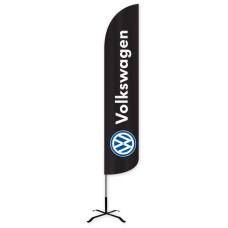 Volkswagen Wind-Free Feather Flag