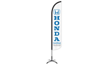 Honda Certified Pre-Owned Wind-Free Feather Flag