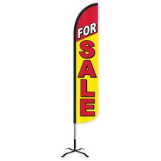 For Sale Wind-Free Feather Flag