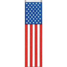 USA 50 Star Pulldown Banner 8' x 18"