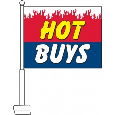 Hot Buys Car Flag