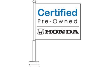 Honda Certified Pre-Owned Car Flag
