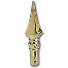 ABS Gold Square Spear Indoor Flagpole Ornament