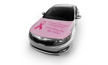 Breast Cancer Awareness Hood Cover