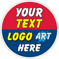 Custom Printed Full Color Floor Stickers