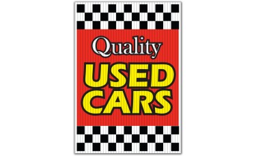 Quality Used Cars Underhood Sign