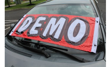 Demo Windshield Banner *Clearance*