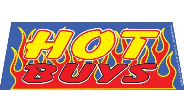 Hot Buys Windshield Banner