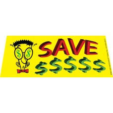 Save $$$ Windshield Banner