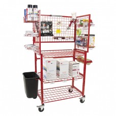 Innovative Mobile Painters Materials Prep Supply Cart