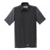 Custom Embroidered Red Kap Men's Short Sleeve Button Down Ripstop Crew Shirts