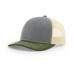 Heather Gray / Birch / Army Olive