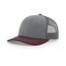 Heather Gray / Charcoal / Maroon