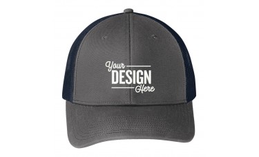 Custom Embroidered Port Authority Snapback Trucker Caps