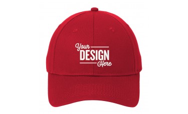 Custom Embroidered Port Authority Six-Panel Twill Caps