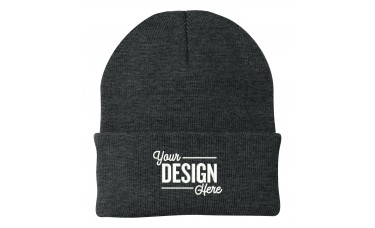 Custom Embroidered Port Authority Knit Beanies
