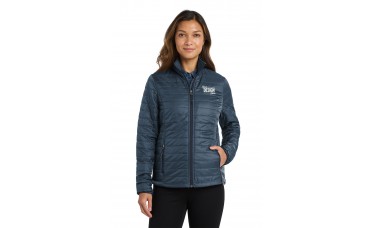 Custom Embroidered Port Authority Ladies Packable Puffy Jackets