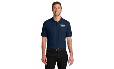 Custom Embroidered Port Authority Wearever Signature Pique Short Sleeve Polo Shirts