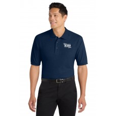 Custom Embroidered Port Authority Silk Touch Short Sleeve Polo Shirts
