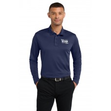 Custom Embroidered Port Authority Silk Touch Performance Long Sleeve Polo Shirts