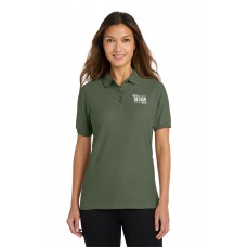 Custom Embroidered Port Authority Silk Touch Ladies Short Sleeve Polo Shirts