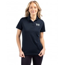 Custom Embroidered Clique Spin Eco Performance Pique Ladies Short Sleeve Polo Shirts