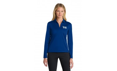 Custom Embroidered Nike Dri-FIT Micro Pique 2.0 Ladies Long Sleeve Polo Shirts