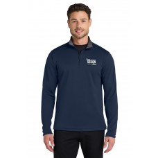 Custom Embroidered Port Authority Silk Touch Performance Long Sleeve 1/4-Zips