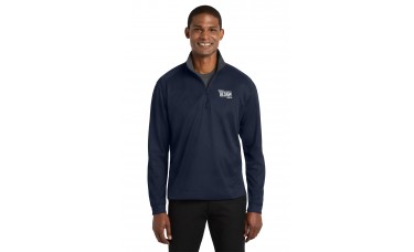 Custom Embroidered Port Authority Vertical Texture Long Sleeve 1/4-Zip Pullovers