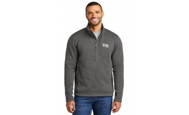 Custom Embroidered Port Authority Arc Sweater Fleece 1/4-Zips