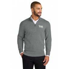 Custom Embroidered Port Authority Easy Care 1/4-Zip Sweaters