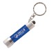 Custom Laser Engraved LED Flashlight Keychains - Blue (PMS 286)