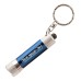 Custom Laser Engraved LED Flashlight Keychains - Navy (PMS 540)