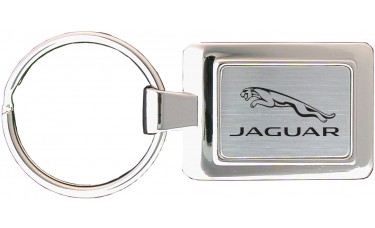 Custom Engraved Stainless Steel Metal Keychains - Rectangle