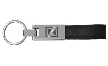 Prestige Leather Loop and Metal Key Chains