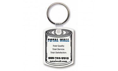 Custom Screen Printed Soft Touch Keychains - Gallon Paint Can